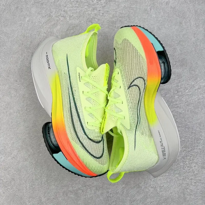 Nike Air ZoomX AlphaFly NEXT% 2 — Fluorescent green colorway — Joyagoo Spreadsheet photo