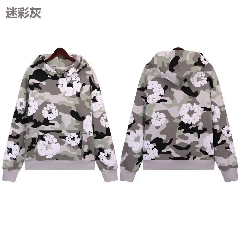 Denim Tears New Zip Hoodie — 5670 gray colorway — Joyagoo Spreadsheet photo