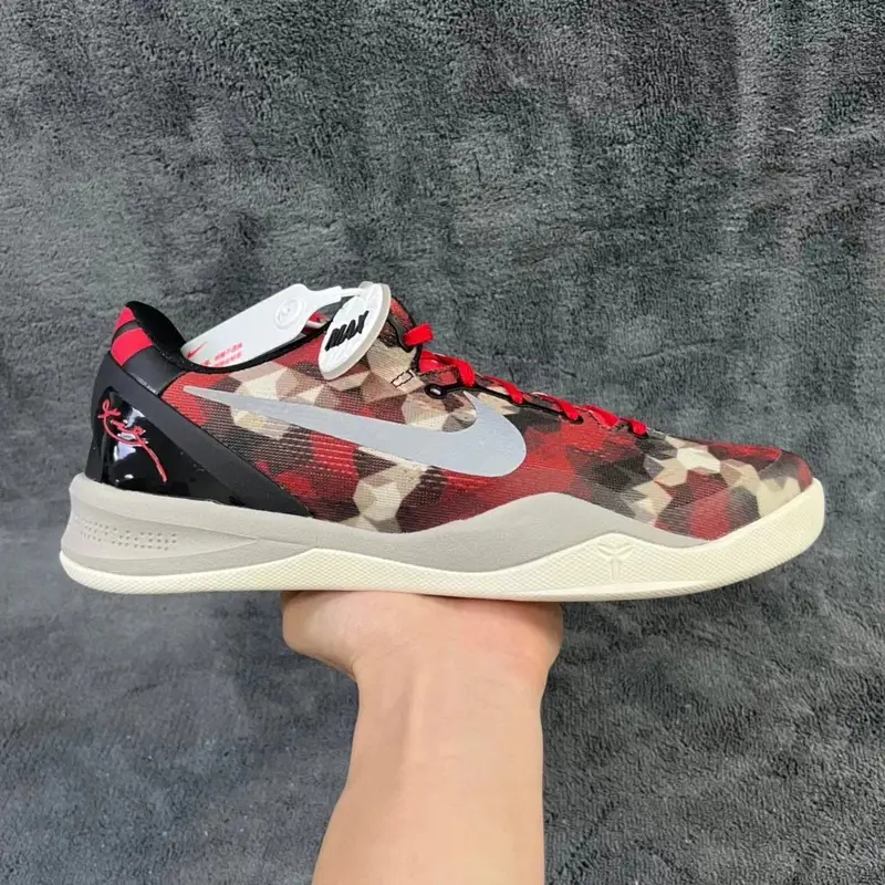 Kobe 8 Shoes — Kobe 8 Milk Snake 555035-601 colorway — Joyagoo Spreadsheet photo