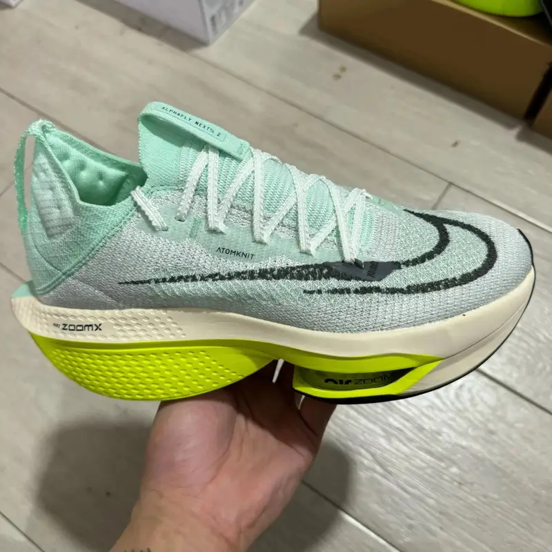 Nike Alphafly Next% 2 — Mint green colorway — Joyagoo Spreadsheet photo