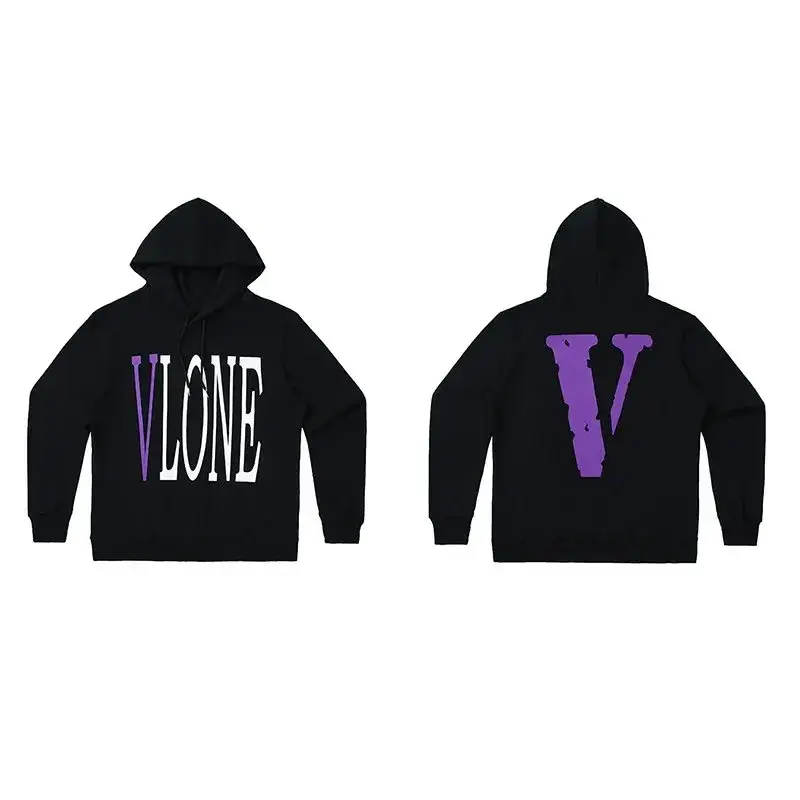 VLONE Hoodie — Miami Black Purple V colorway — Joyagoo Spreadsheet photo