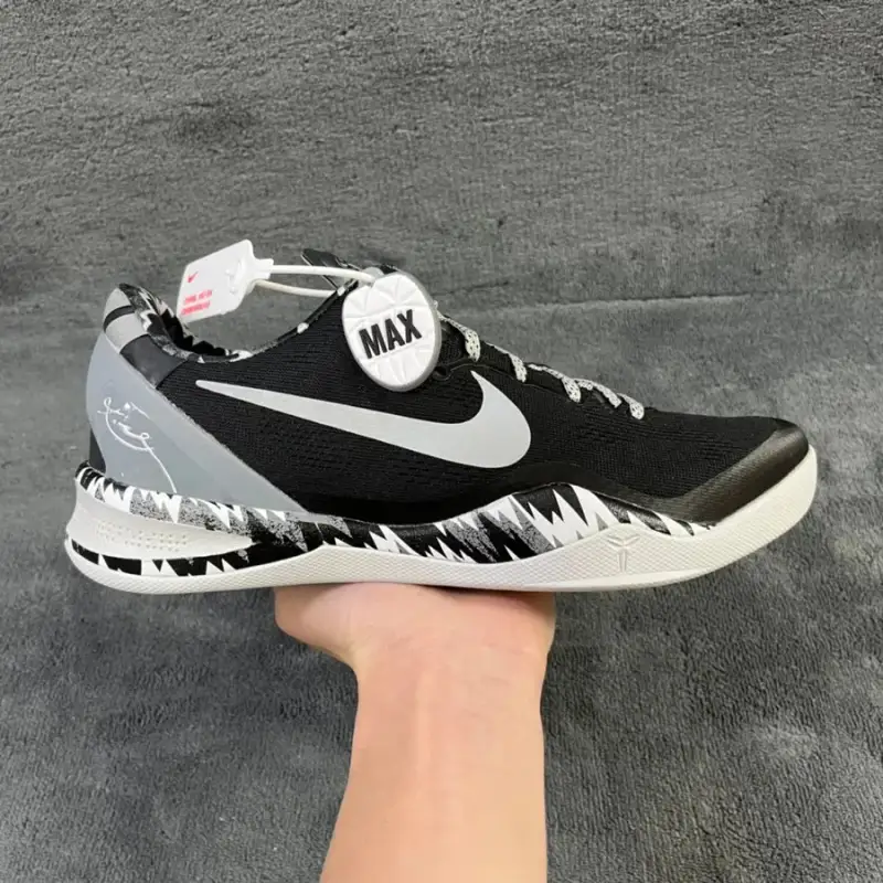 Kobe 8 Shoes — Kobe Bryant 8 Black and White 613959-001 colorway — Joyagoo Spreadsheet photo