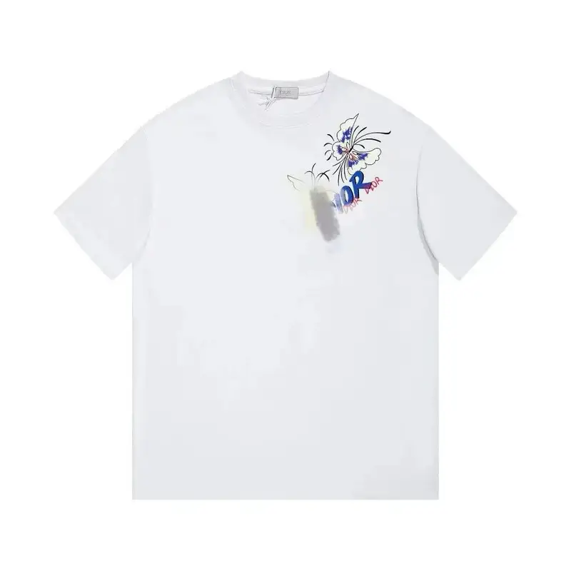 Christian Dior Atelier T-Shirt — White butterfly colorway — Joyagoo Spreadsheet photo
