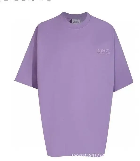 Vetements Hub T-Shirt — 23 purple embroidery colorway — Joyagoo Spreadsheet photo