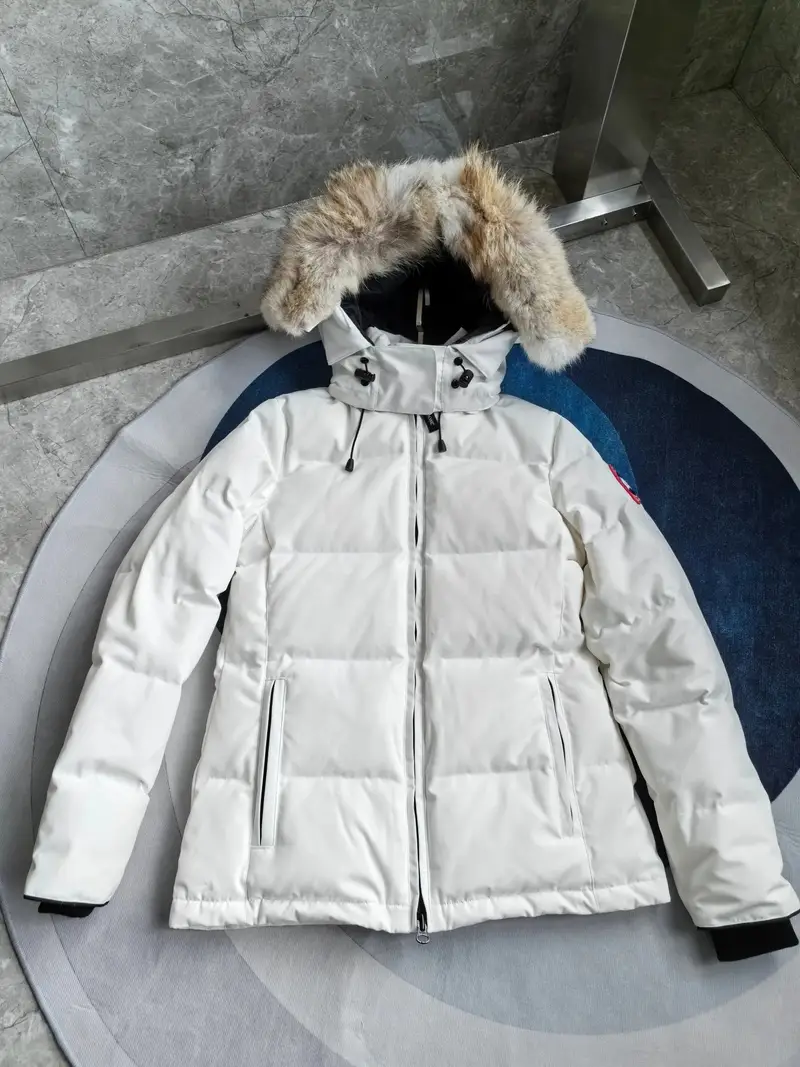 Canada Goose Wyndham Jacket — rice white red label colorway — Joyagoo Spreadsheet photo