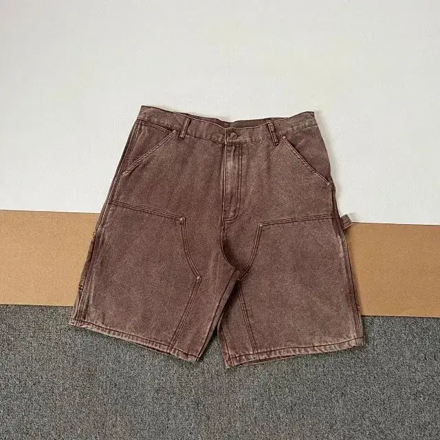 Carhartt Shorts — Washed brown colorway — Joyagoo Spreadsheet photo