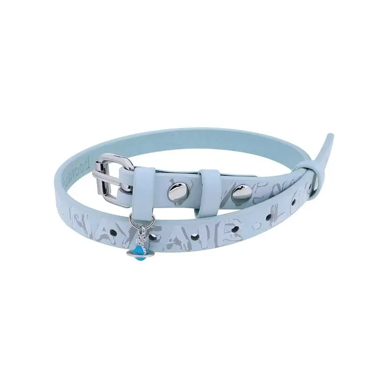 Vivienne Westwood Belt — Silver light blue blue beads colorway — Joyagoo Spreadsheet photo