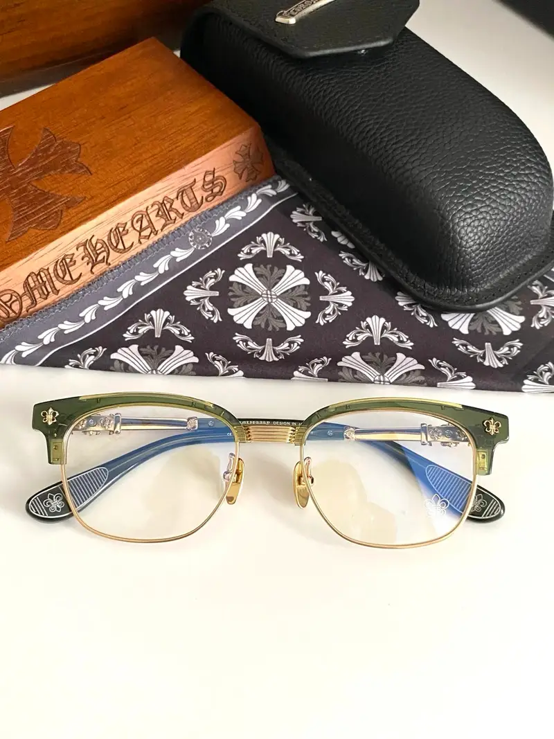 Chrome Hearts Sunglasses — Transparent Green colorway — Joyagoo Spreadsheet photo