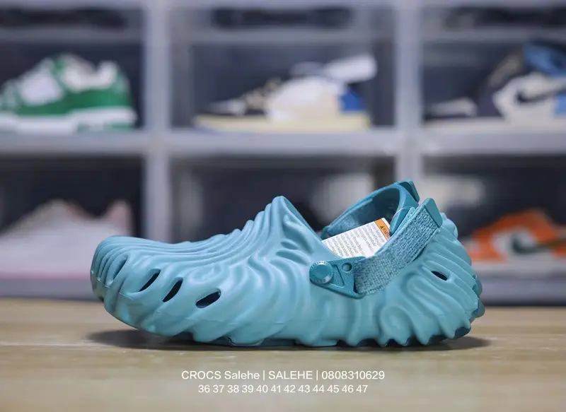 Salehe Bembury x Crocs Shoes — blue colorway — Joyagoo Spreadsheet photo