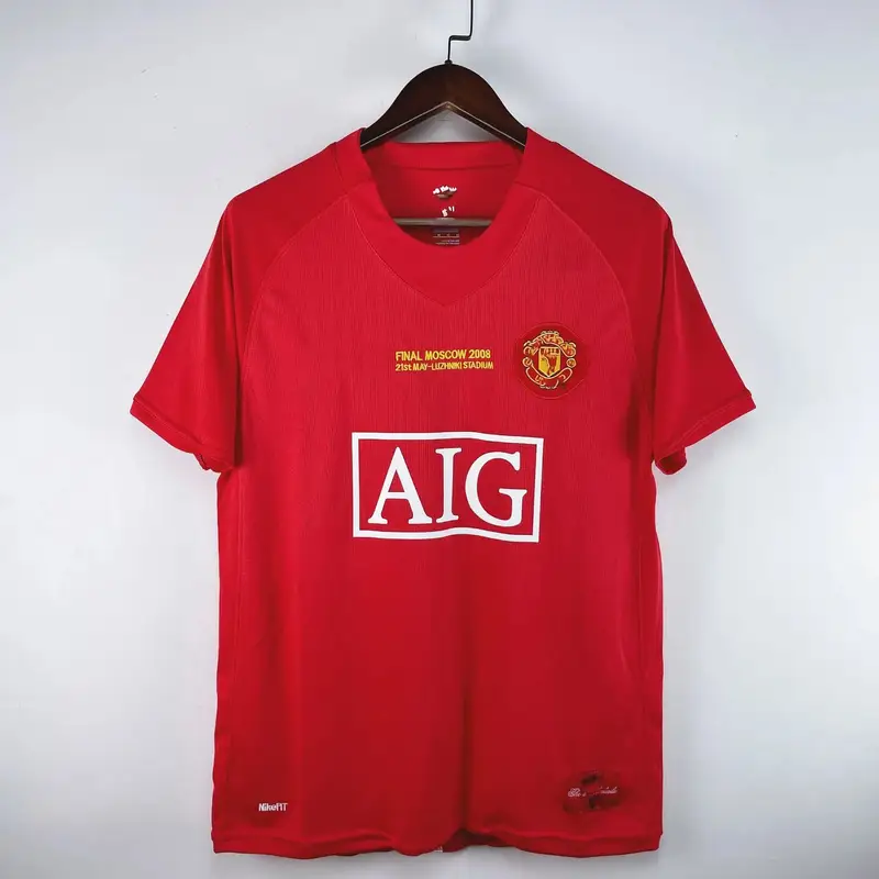 China Jersey 2018 — 07-08 Manchester United home Champions L colorway — Joyagoo Spreadsheet photo
