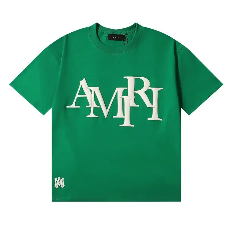 Amiri T-Shirts — green colorway — Joyagoo Spreadsheet photo