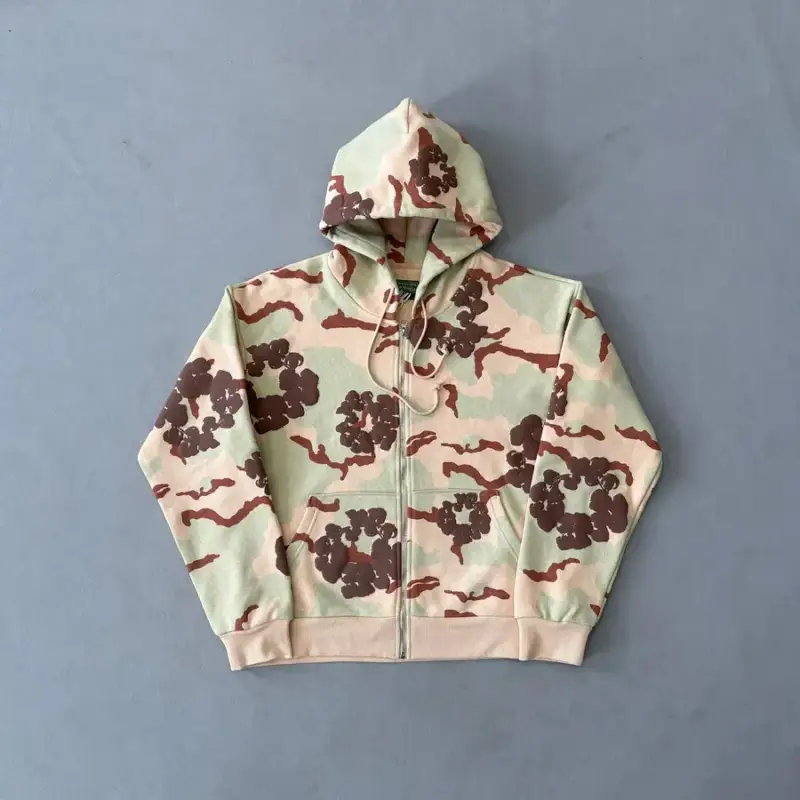 Denim Tears Hoodie — STORM CAMO/Sandy Camouflage Sweatshirt colorway — Joyagoo Spreadsheet photo