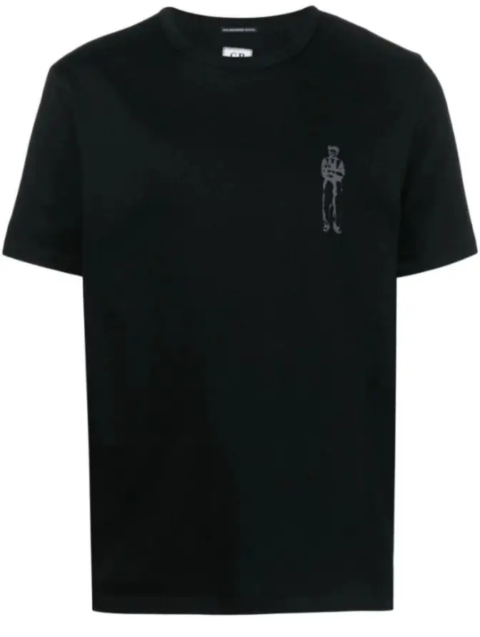 CP Company Logo T-Shirt — 9009 black colorway — Joyagoo Spreadsheet photo