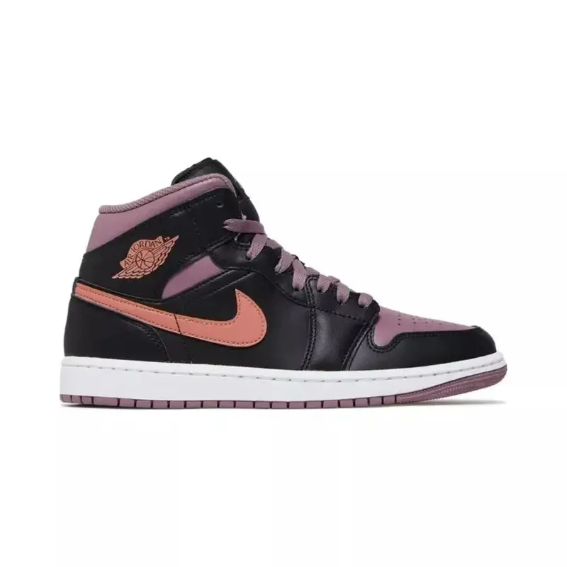 Jordan 1 Mid Shoes — SE Black Sky J Mauve colorway — Joyagoo Spreadsheet photo