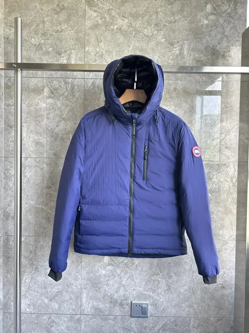 Canada Goose Lodge Hooded Jacket — dark blue colorway — Joyagoo Spreadsheet photo
