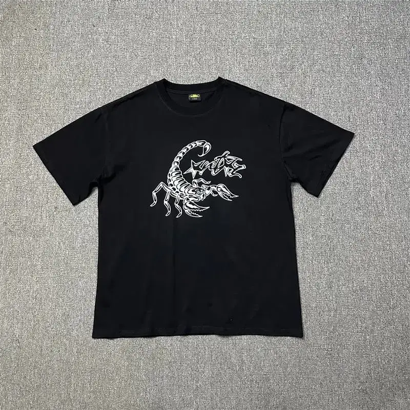 Corteiz Scorpion T-Shirt — 3176 black colorway — Joyagoo Spreadsheet photo