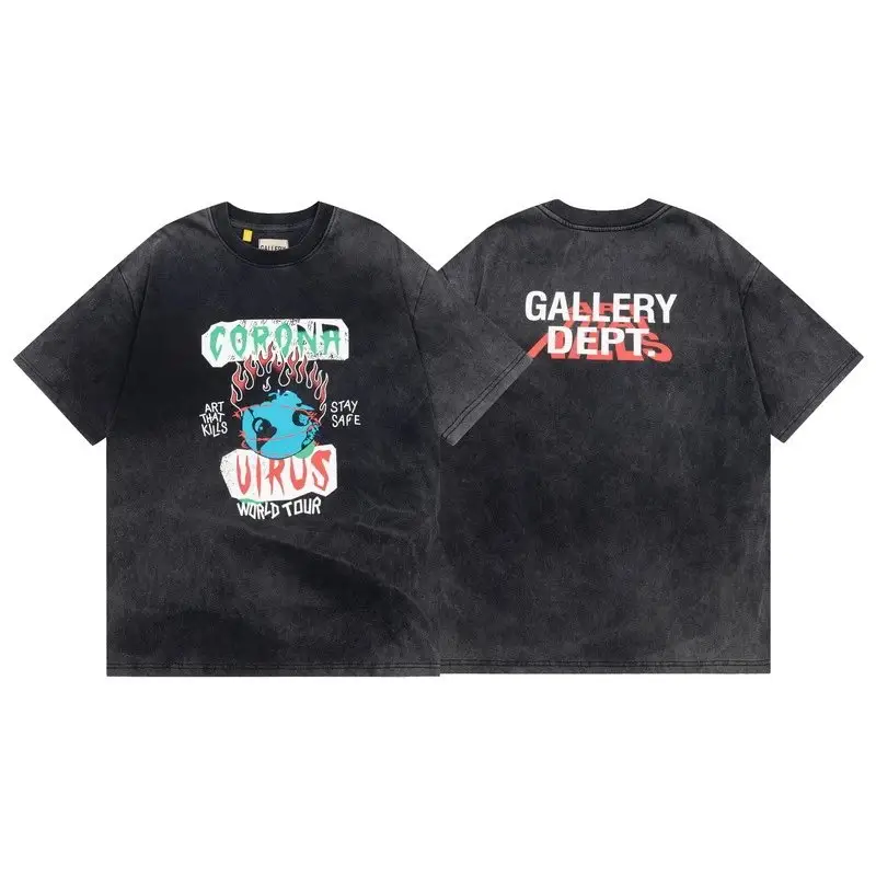 Gallery Dept TEES — G103 Wash Black colorway — Joyagoo Spreadsheet photo
