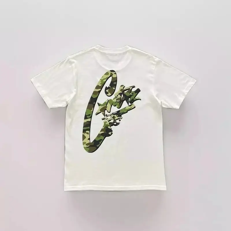 Corteiz Tee — camouflage hand white colorway — Joyagoo Spreadsheet photo