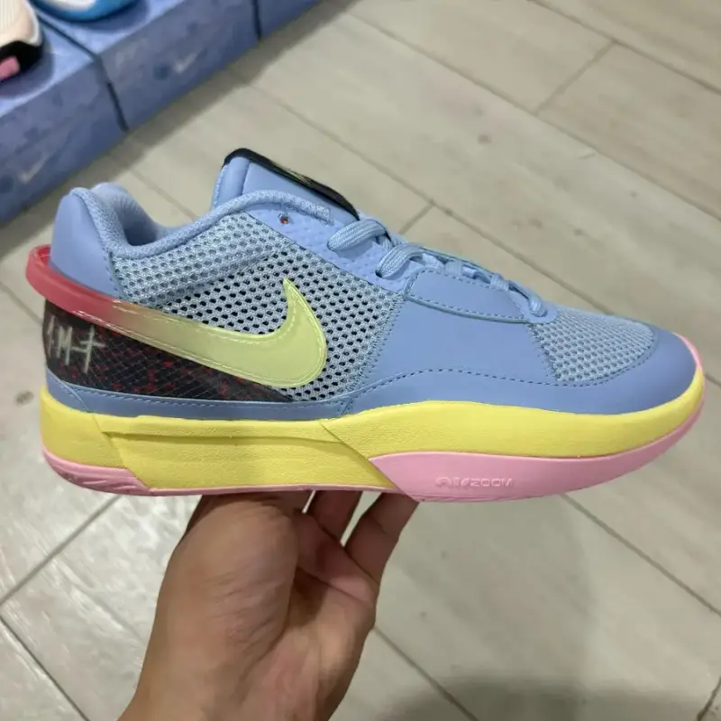 Ja Morant Basketball Shoes JA1 — Goods 1 blue colorway — Joyagoo Spreadsheet photo