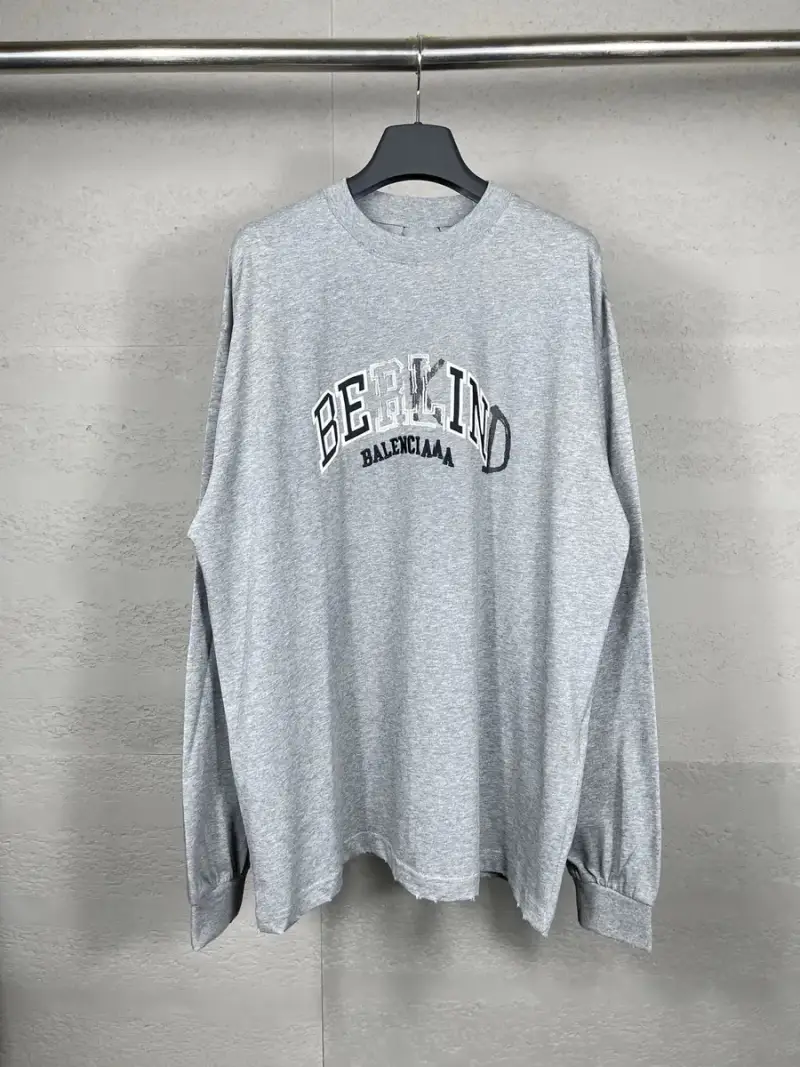 Balenciaga Be Kind Longsleeve — Flower Grey colorway — Joyagoo Spreadsheet photo