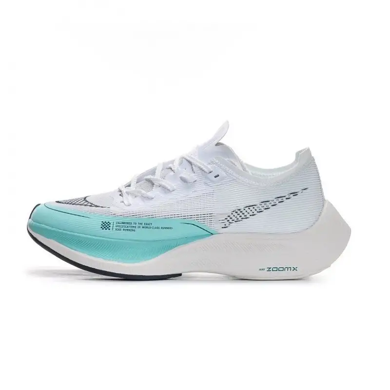 Nike Zoom Vaporfly NEXT% Orange — Marathon II [White Blue]] colorway — Joyagoo Spreadsheet photo