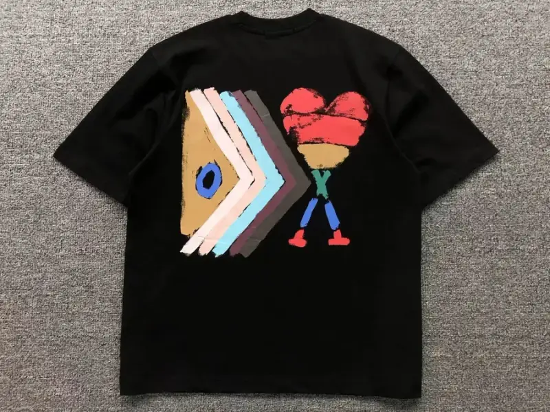 Ami Paris Tees with Small Logo — 2 colorway — Joyagoo Spreadsheet photo