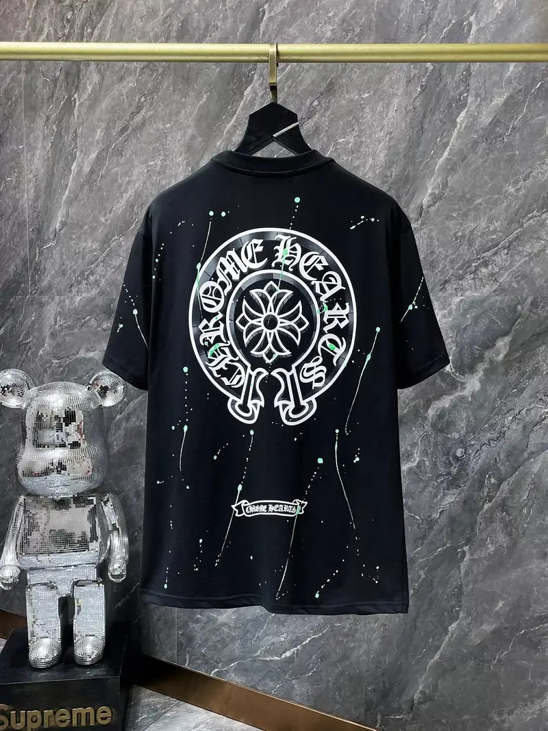 Chrome Hearts Leather Tee — 8783 luminous black colorway — Joyagoo Spreadsheet photo
