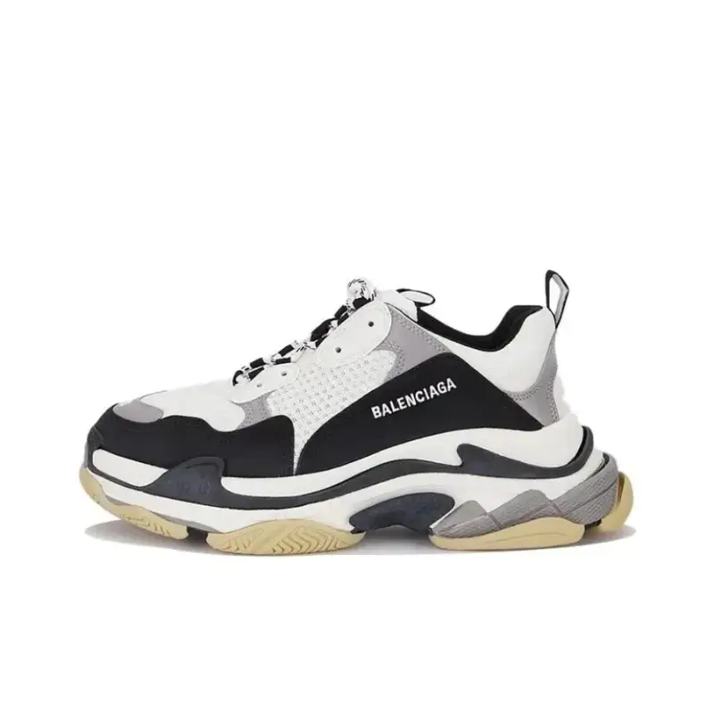 Balenciaga 3S White Shoes — white gray black colorway — Joyagoo Spreadsheet photo