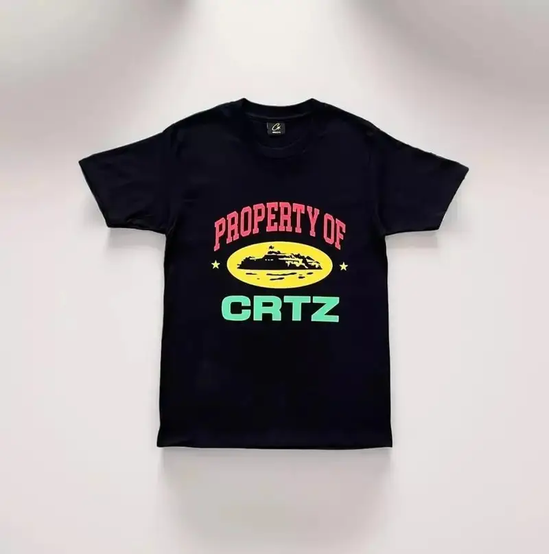 Corteiz Tee — double star black colorway — Joyagoo Spreadsheet photo