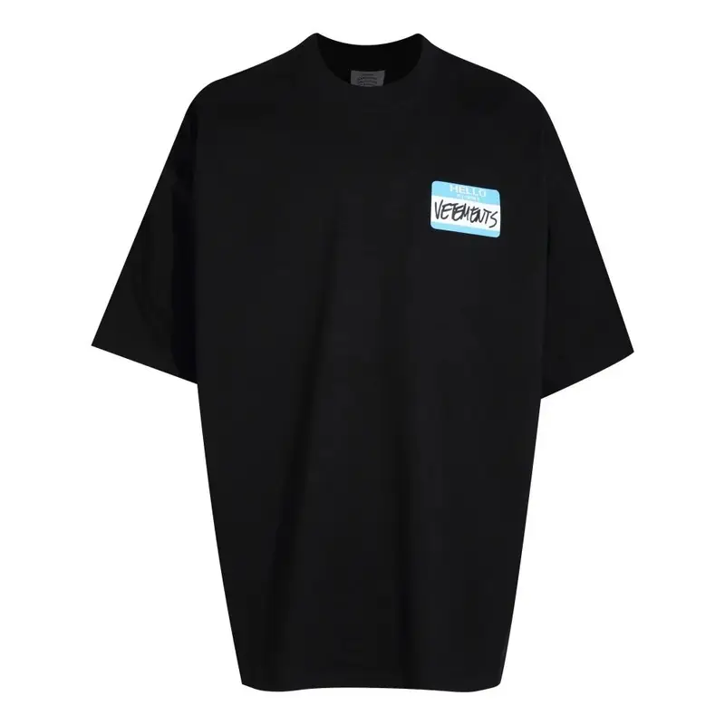 Vetements Hub T-Shirt — 20 black. colorway — Joyagoo Spreadsheet photo