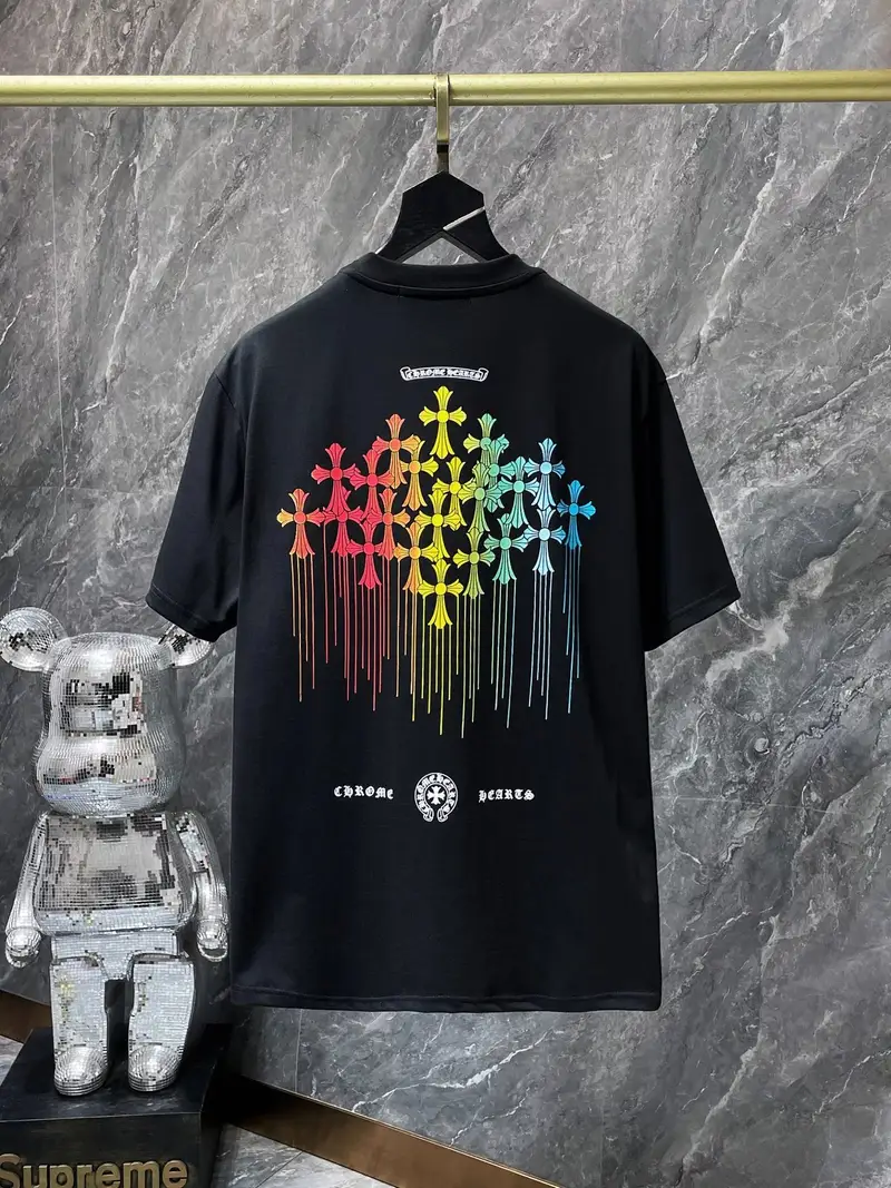 Chrome Hearts Leather Tee — 8781 black colorway — Joyagoo Spreadsheet photo