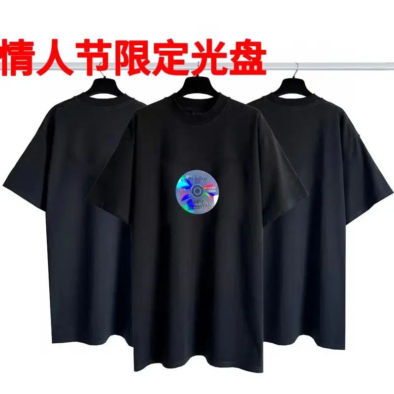 Balenciaga Tees — Valentine's Day Limited Disc Black colorway — Joyagoo Spreadsheet photo