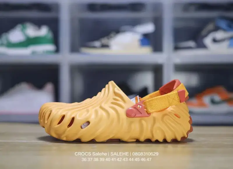Salehe Bembury x Crocs Shoes — yellow colorway — Joyagoo Spreadsheet photo