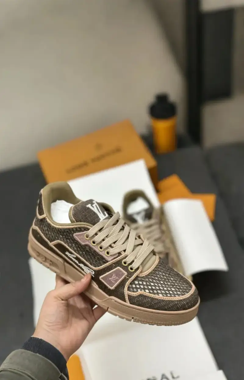 LV Trainers — brown colorway — Joyagoo Spreadsheet photo