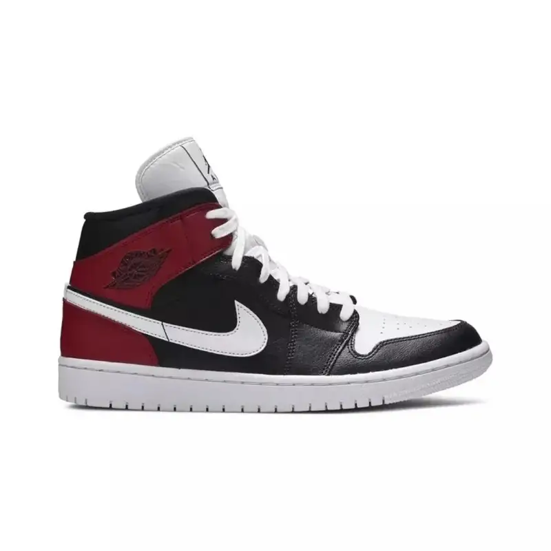 Jordan 1 Mid Shoes — Black Noble Red colorway — Joyagoo Spreadsheet photo