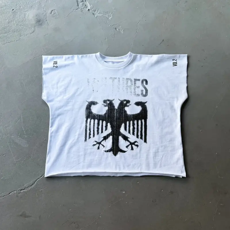 Yeezy T-shirts — white vulture colorway — Joyagoo Spreadsheet photo