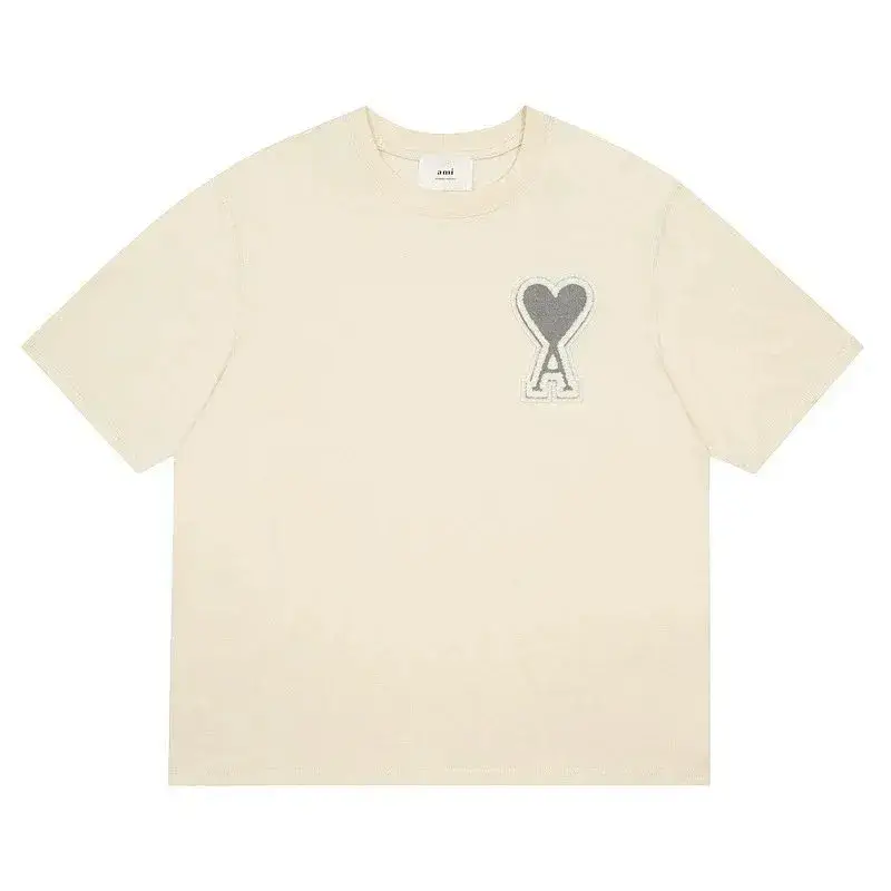 Ami Paris T-Shirts With Big Logo — Apricot color colorway — Joyagoo Spreadsheet photo