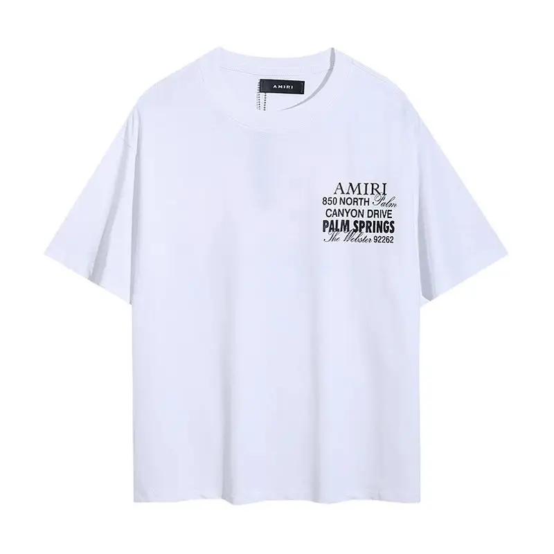 Amiri T-Shirts — 2009 White colorway — Joyagoo Spreadsheet photo