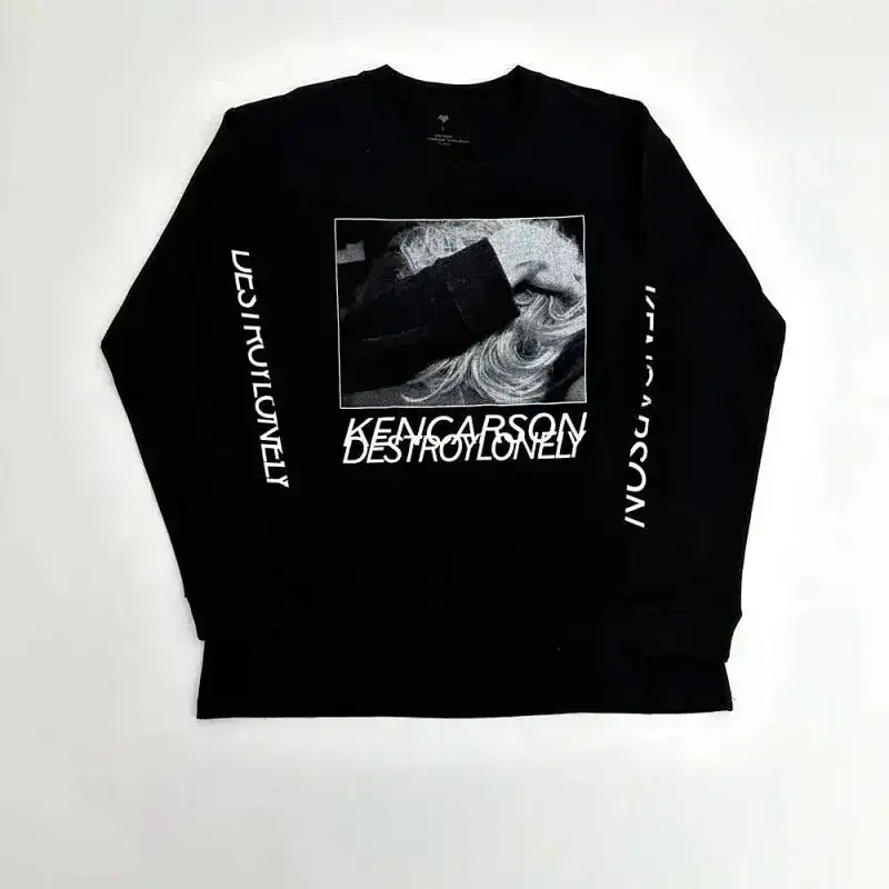 Ken Carson x Destroy Lonely Longsleeve T-Shirt — Black colorway — Joyagoo Spreadsheet photo