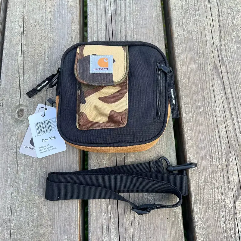 Carhartt Square Shoulder Bag — Pull Bone Square Bag camouflage with bl colorway — Joyagoo Spreadsheet photo