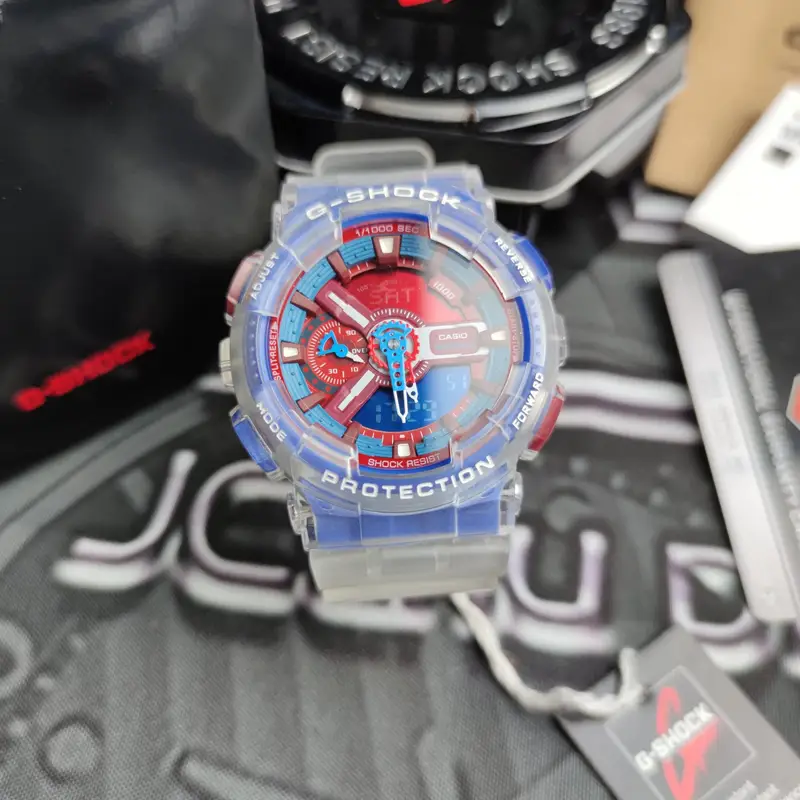 G-SHOCK Casio GA-110GW-7AER Watch — Transparent Team colorway — Joyagoo Spreadsheet photo