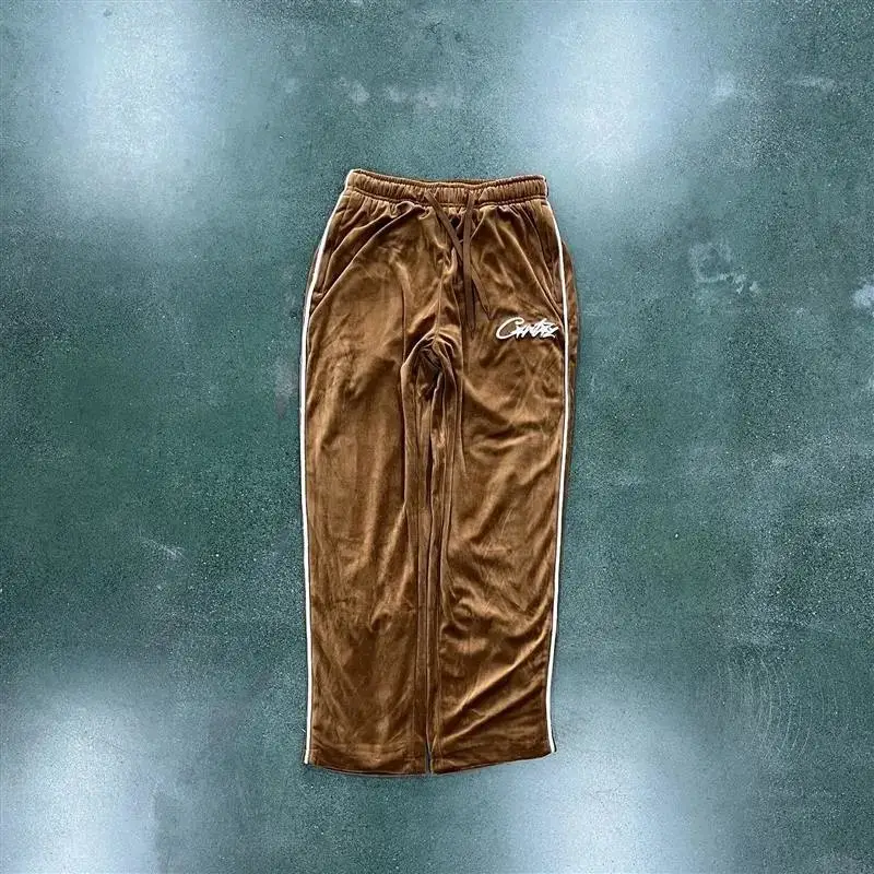 Corteiz Tracksuit Top — Brown velvet trousers colorway — Joyagoo Spreadsheet photo
