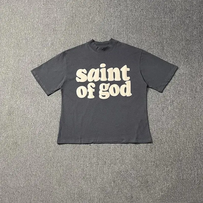 Saint Of God T-Shirt — grey colorway — Joyagoo Spreadsheet photo