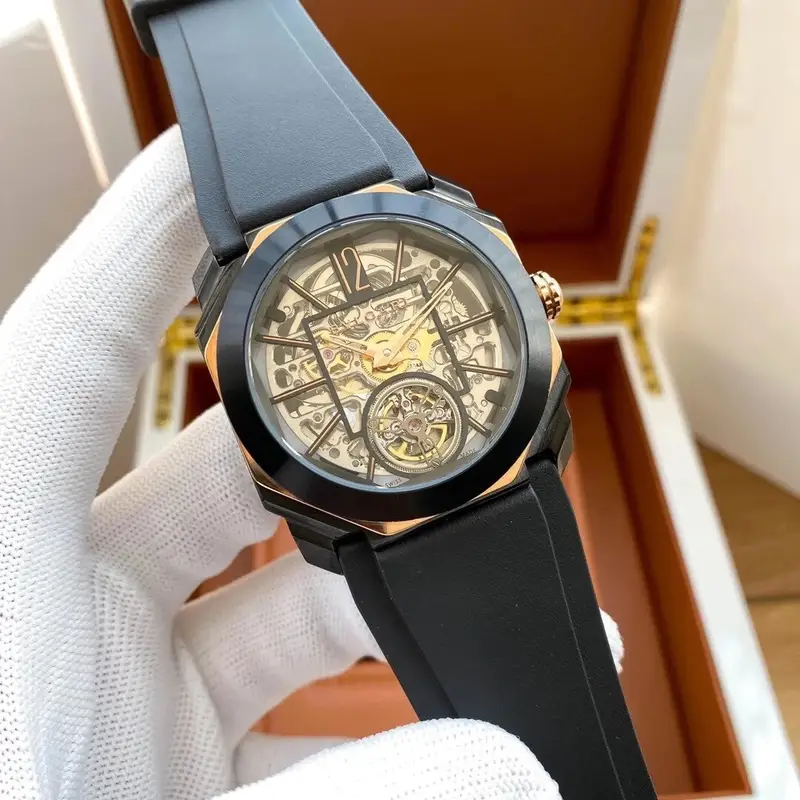 Bvlgari Watch — [strip plate] black shell hollow plate b colorway — Joyagoo Spreadsheet photo