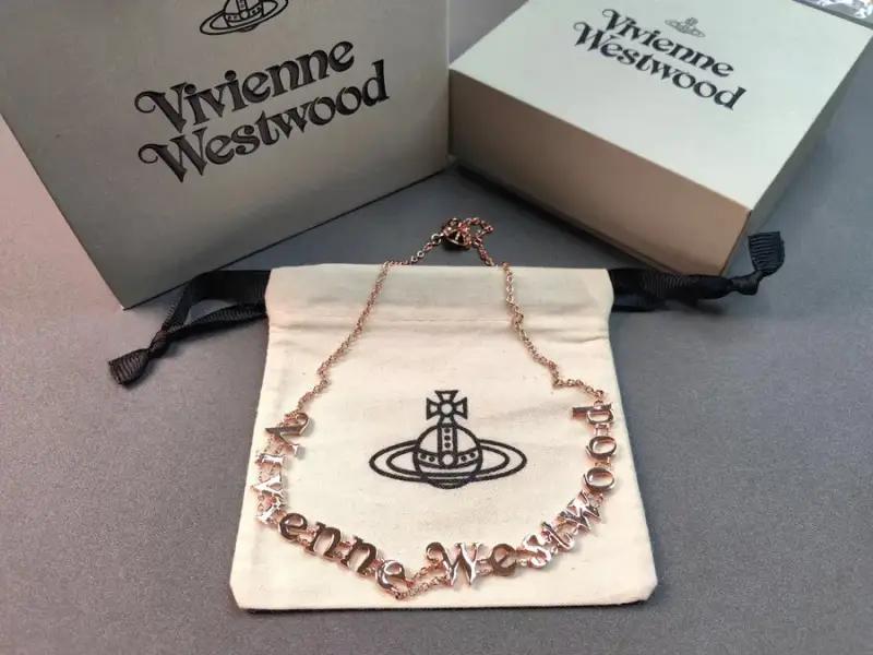vivienne westwood necklaces — rose gold colorway — Joyagoo Spreadsheet photo