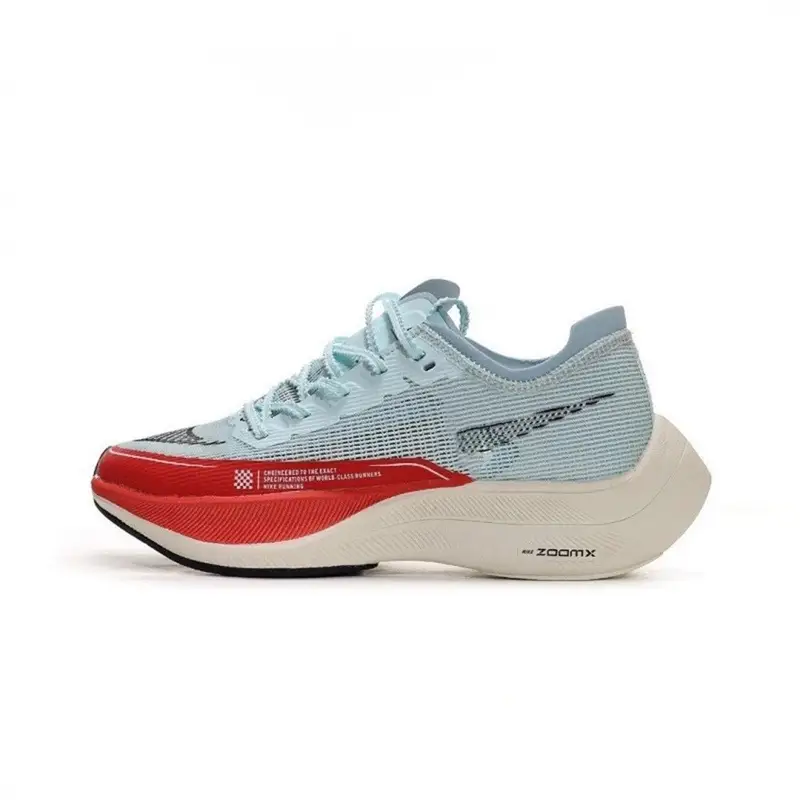 Nike Zoom Vaporfly NEXT% Orange — Marathon II [Blue Red]] colorway — Joyagoo Spreadsheet photo