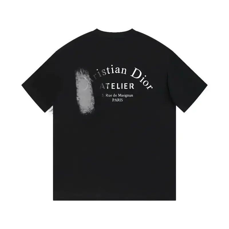 Christian Dior Atelier T-Shirt — Black White Letter One colorway — Joyagoo Spreadsheet photo