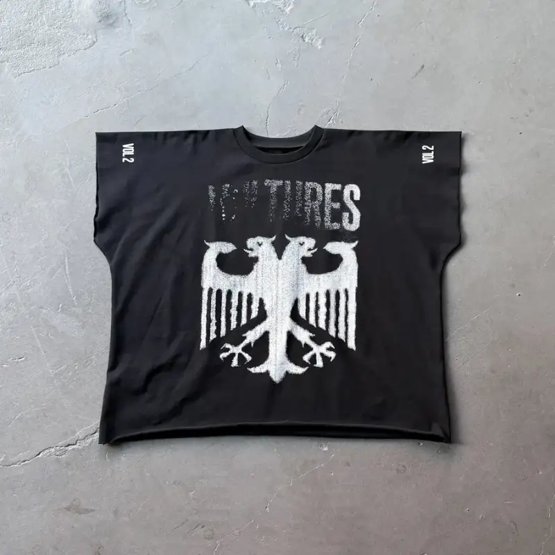 Yeezy T-shirts — black vulture colorway — Joyagoo Spreadsheet photo