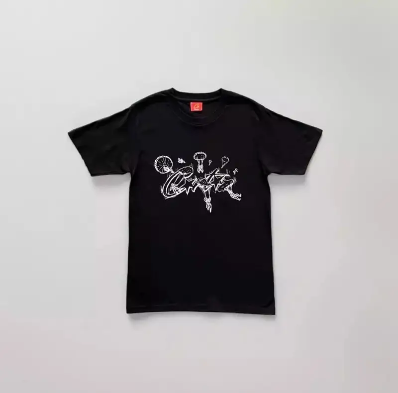 Corteiz Tee — Sky Diver Black colorway — Joyagoo Spreadsheet photo