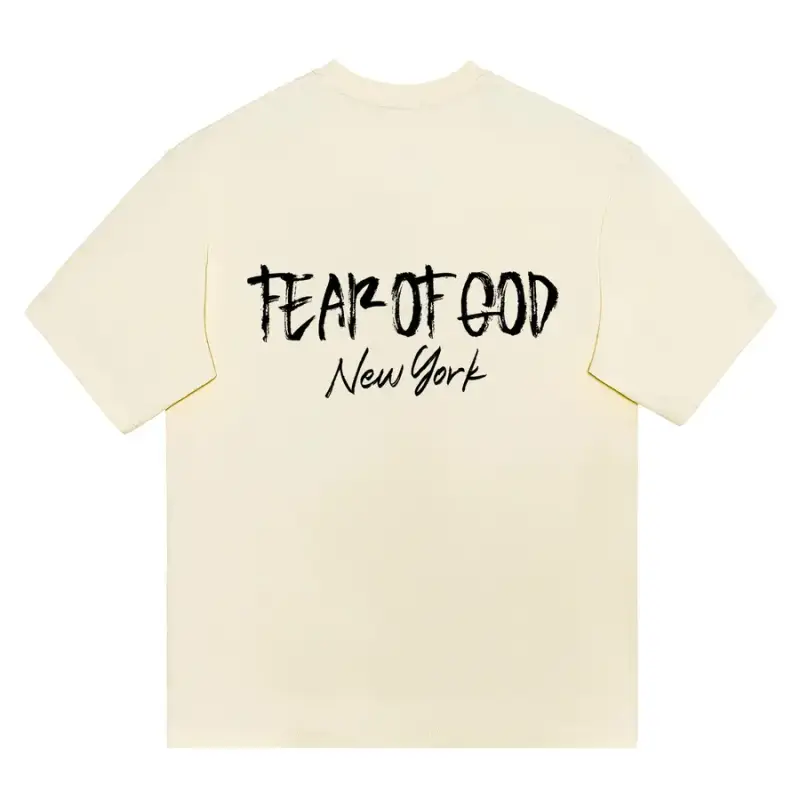 Fear Of God T-shirts — Cream color is too big colorway — Joyagoo Spreadsheet photo